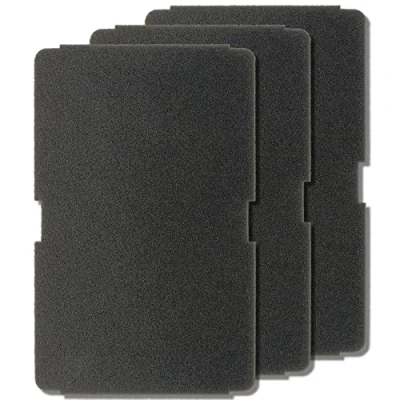 Abbildung von 3er Set Premium Schwammfilter Filtermatte Trockner Fein/Grob für Beko Grundig Blomberg 2964840100