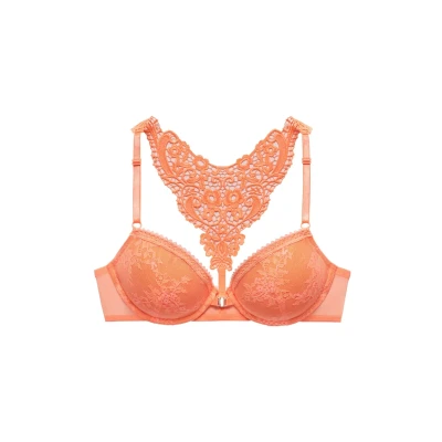 Abbildung von Lascana Pushup BH, Damen, Größe: 75C, Neon pfirsich