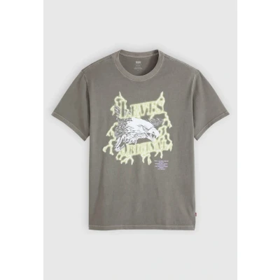 Abbildung von Levi&#039;s Relaxed FIT TEE Tshirt print, Herren, Größe: Medium, Lightning eagle smoked pearl