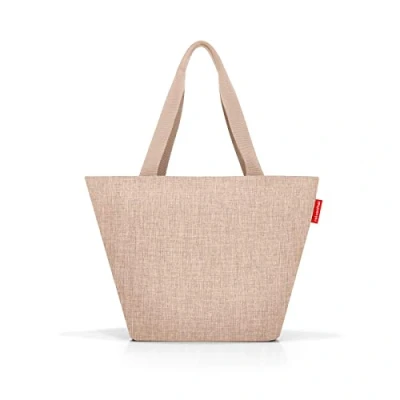 Abbildung von reisenthel shopper Geräumige Shopping Bag und edle Handtasche in einem Aus wasserabweisendem Material, Couleur:twist coffee