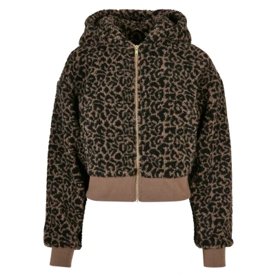 Abbildung von Urban Classics Fleecejacke, Damen, Größe: XS, Blackhoundstooth