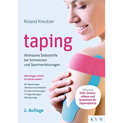 Abbildung von Taping: Wirksame Selbsthilfe bei Schmerzen und Sportverletzungen (mit DVD Onlinevideos)