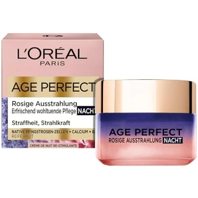 Abbildung von L&#039;Oréal Paris Skin AGE Perfect Golden Night Cream 50ML Nachtpflege, Damen, Größe: 50 ml,