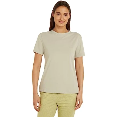 Abbildung von Calvin Klein Underwear CREW NECK Nachtwäsche Shirt, Damen, Größe: Small, Eucalyptus