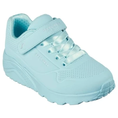 Abbildung von Skechers UNO LITE Sneakers,Sports Shoes, Türkisfarbener Synthetikbesatz, 36 EU