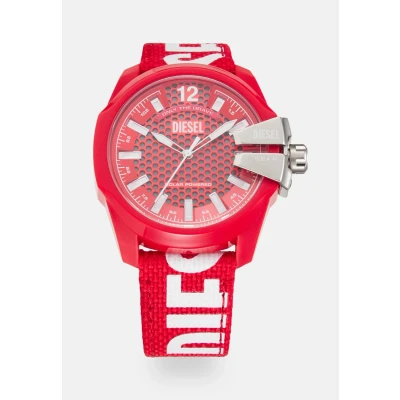Abbildung von Diesel BABY Chief Uhr, Herren, Größe: One Size, Red