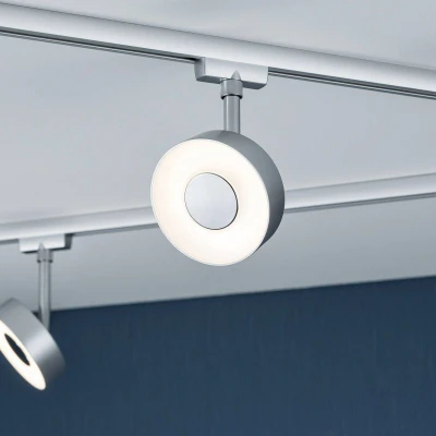 Abbildung von Paulmann Schienensystem Leuchten »URail Spot Circle 2 Step White 5W 230V«, (1 tlg.)