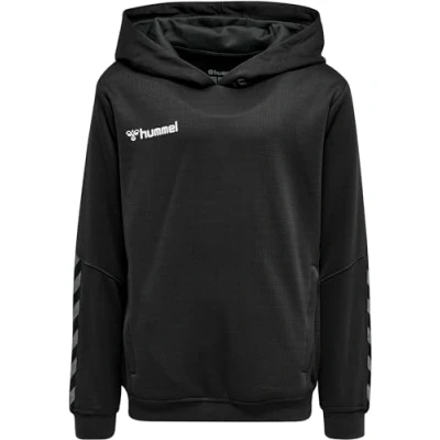 Abbildung von Hummel Authentic Kapuzenpullover für Kinder, Größe: 116, Black/white