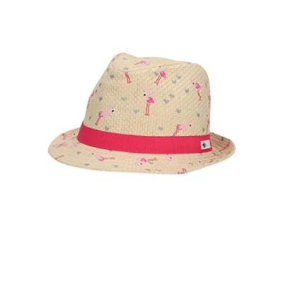 Abbildung von Sterntaler Mädchen Kinderstrohhut Flamingo Hut, Sand, 47