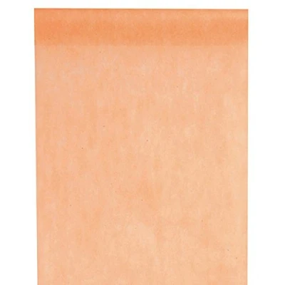 Abbildung von Tischläufer Aprikot, 10m lang, 30cm breit, Vlies, Tischdekoration, kombinierbar