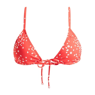 Abbildung von Roxy Beach Classics Strappy Bikinitop, Damen, Größe: XL, Poppy red