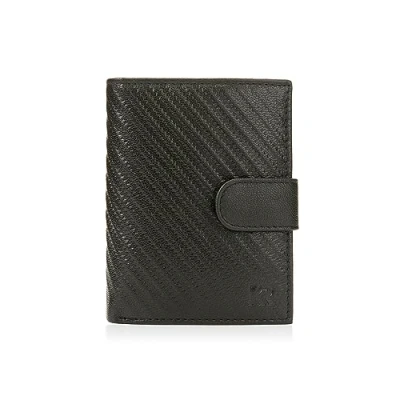 Abbildung von KRONIFY Geldbörse Herren Leder mit RFID Schutz Echtleder Portmonee Herren, Portemonnaie Slim 12 Fächer, Brieftasche Münzfach, Geldbeutel Männer(Carbon)