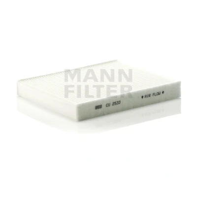 Abbildung von MANN FILTER CU 2533 2 Innenraumfilter Partikelfilter 245 206 32 BMW: 7, 5 Saloon, GT