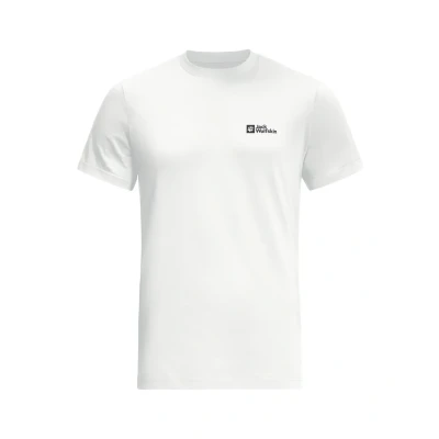 Abbildung von Jack Wolfskin Essential T M Tshirt print, Herren, Größe: Medium, White