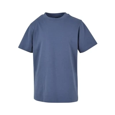 Abbildung von Build Your Brand Jungen BY116 Kids Basic Tee T Shirt, vintageblue, 122/128