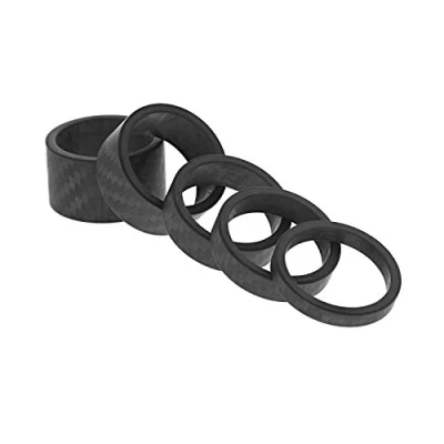 Abbildung von Ahead Vorbau Spacer Distanzscheiben Set1 1/8&quot; 3/5/8/10/15/20 mm Karbon Matt neu