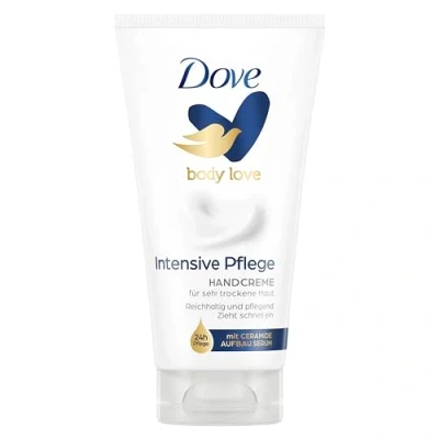 Abbildung von Dove Handcreme Intensive Pflege (mit CERAMIDE AUFBAU SERUM) für sehr trockene Haut, 75ml (1er Pack)