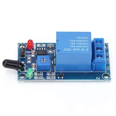Abbildung von Flammenerkennungssensormodul 12VDC 760 1100nm Branderkennungsmodul Infrarotempfangsmodul