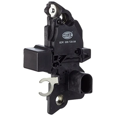 Abbildung von HELLA 5DR 009 728 541 Lichtmaschinenregler 12 VOLKSWAGEN: Transporter 4 Bus, 5, Golf 4, AUDI: A3 Hatchback, A4 B7 Avant, B5 Saloon