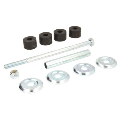 Abbildung von FEBI BILSTEIN 41201 Koppelstange Vorderachse links, rechts M10 x 1,25 mit Unterlegscheiben, Lager, Mutter Stahl