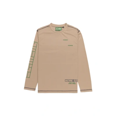 Abbildung von Element Langarmshirt, Herren, Größe: XL, Beige