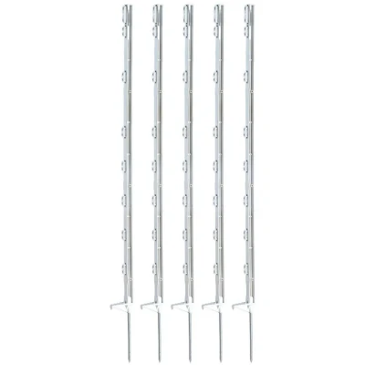 Abbildung von Agradi Power ECO Weidezaunpfahl Weiß 105cm 5 Stück