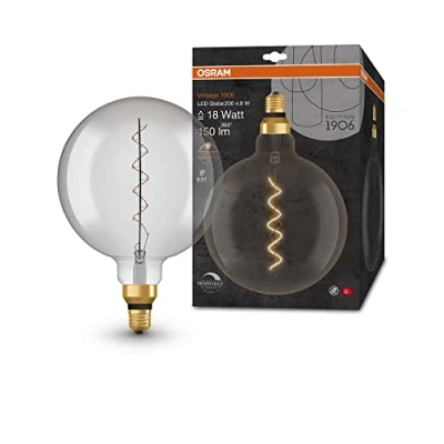 Abbildung von Vintage 1906 Globe 200 16 Filament DIM 4,8W 818 Rauch E27