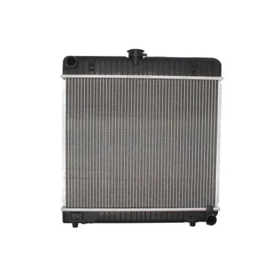 Abbildung von THERMOTEC D7M052TT Kühler, Motorkühlung Kupfer, Kunststoff 415 488 32 Schaltgetriebe Kühlrippen gelötet MERCEDES BENZ: S Class Saloon, W123 Saloon
