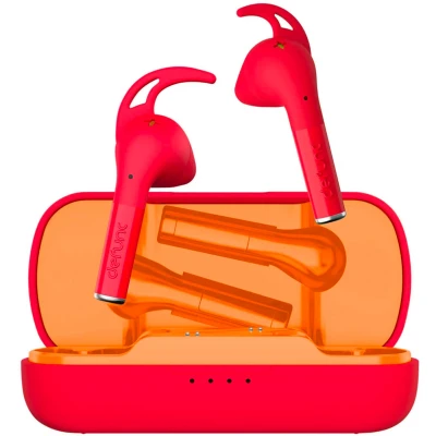 Abbildung von Defunc True Sport In Ear Kopfhörer Bluetooth Rot Kunststoff