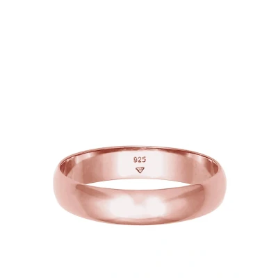 Abbildung von Elli Basic Ring Rose goldcoloured, Damen, Größe: 60, gold coloured