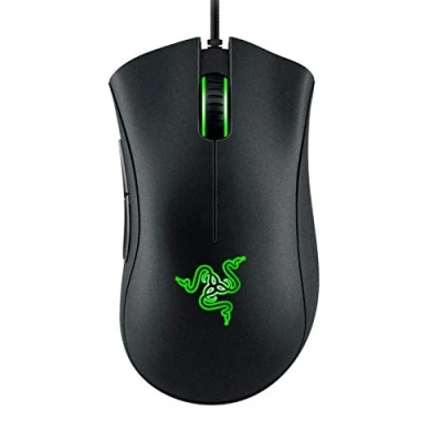 Abbildung von Razer DeathAdder Essential (2021) Kabelgebundene Gaming Maus mit Optischem Sensor 6400 DPI (5 programmierbare Tasten, Ergonomischer Formfaktor, 10 Millionen Klicks Lebensdauer) Schwarz