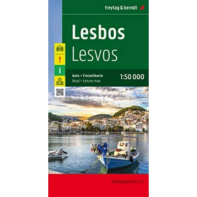 Abbildung von Lesbos, Autokarte 1:50.000: Auto und Freizeikarte. Achtung! Besondere Ausflugsziele, Cityplan, Ortsregister mit Postleitzahlen (freytag &amp; berndt + Freizeitkarten)