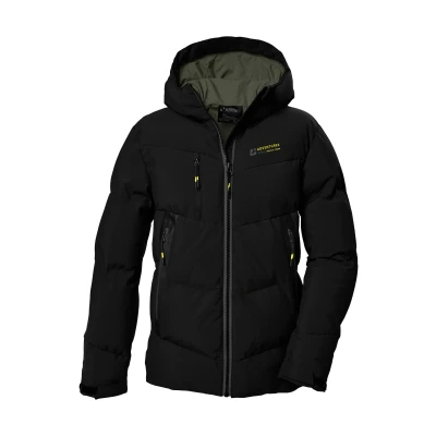 Abbildung von killtec Jungen Steppjacke/Winterjacke mit Kapuze KOW 374 BYS QLTD JCKT, schwarz, 164, 42167 000