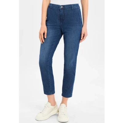Abbildung von MAC Jeans TURN UP Slim Fit, Damen, Größe: 38, Blue stone