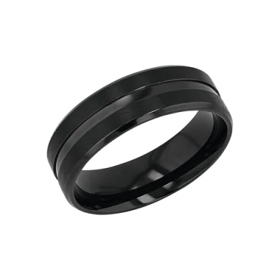 Abbildung von amor Ring, Herren, Größe: 64, Schwarz