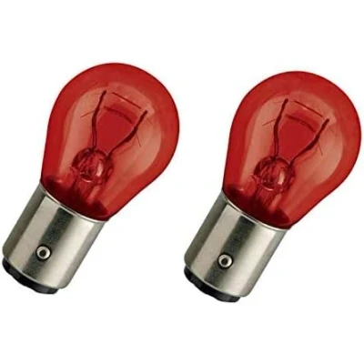 Abbildung von BLUETECH 2er Set Rot Rück Bremslicht Lampe BAY15d P21/5 Watt P21/5W 12V