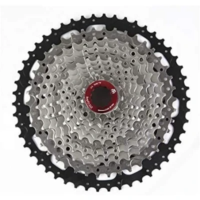 Abbildung von splumzer 8/9/10/11 Gang Kassette MTB 11 28T/32T/36T/40T/42T/46T/50T Fit für Mountainbike, Rennrad, MTB, BMX, 9 42T