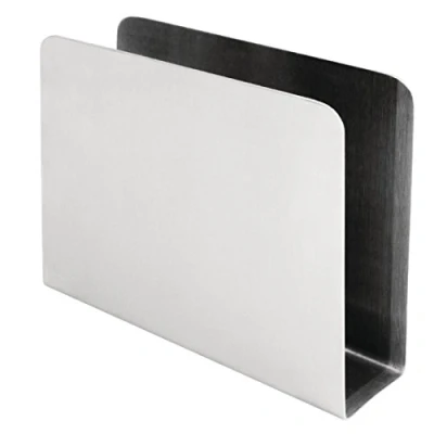 Abbildung von NISBETS CL337 Serviettenhalter, quadratisch, Edelstahl, 120 x 150 40 mm