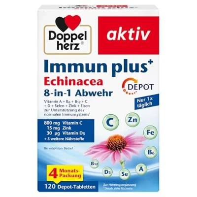 Abbildung von Doppelherz Immun plus Echinacea Depot Tabletten