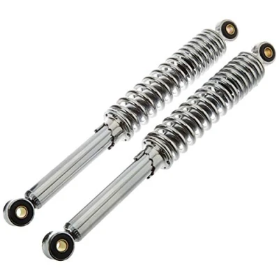 Abbildung von Stoßdämpfer Satz universal Chrom 360mm Mofa, Mokick, Moped