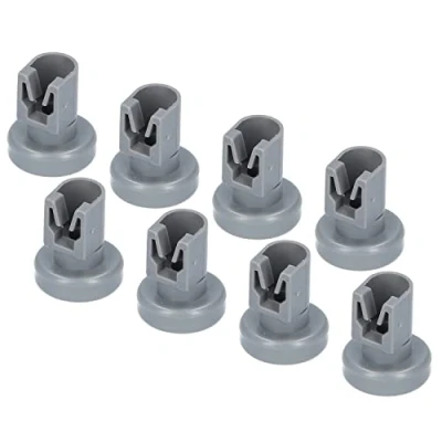 Abbildung von McFilter 8x Oberkorbrollen geeignet für Geschirrspüler AEG Favorit Juno Privileg Zanker Zanussi, Ersatz zu 5028696700/0 50286967000 Geschirrkorb Spülmaschine