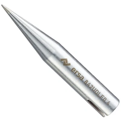 Abbildung von ERSA ERSADUR Dauerlötspitze gerade verlängert bleistiftspitz 0,4 mm 0842UDLF