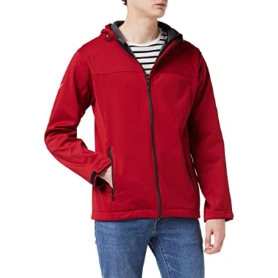 Abbildung von Trigema Softshelljacke »TRIGEMA Klassische SoftshellKapuzenjacke«, (1 St.)