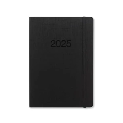 Abbildung von Letts of London Memo Terminplaner 2025, A5, Wochenansicht, Schwarz