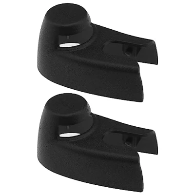 Abbildung von OTOTEC 2 Stück Heckscheibenwischerarm Mutterabdeckung Ersatz 5P0955707B Kompatibel mit Seat Leon/Ibiza/Altea/Toledo 5P Heckscheibenwischerarmabdeckung
