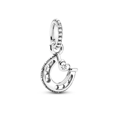 Abbildung von PANDORA Glückshufeisen Charm Anhänger, Sterling Silber799157C01