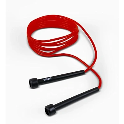 Abbildung von TRENAS Springseil Jump Rope Skipping Seil Erwachsene &amp; Kinder 3 Meter Einfach verstellbar Speed Rot