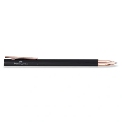 Abbildung von Faber Castell Neo Slim Matte Black &amp; Rose Gold RB