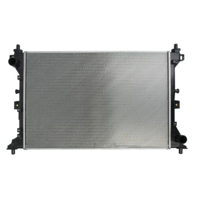 Abbildung von NRF 550195 Kühler, Motorkühlung Aluminium 623 415 27 Kühlrippen gelötet