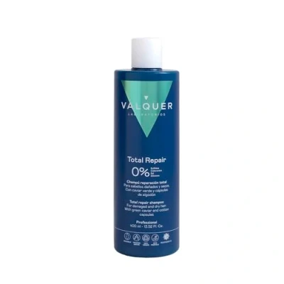 Abbildung von VALQUER Premium Total Repair Shampoo ohne Salz, Sulfate und Silikone, 400 ml